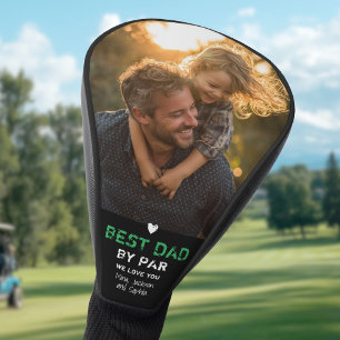 Bester Vater durch Par Foto Cool Golfer Tag des Va Golf Headcover