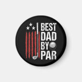 Bester Vater Durch Par Golf Humor Magnet (Vorne)