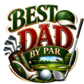 BESTER VATER DURCH PAR GOLFBALL