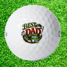 BESTER VATER DURCH PAR GOLFBALL