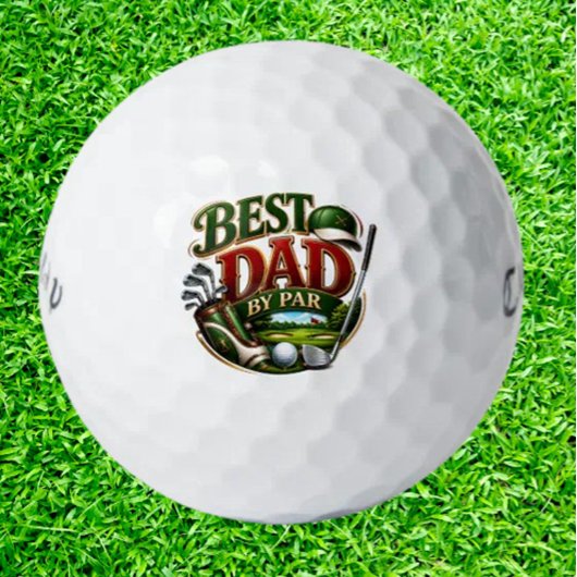BESTER VATER DURCH PAR GOLFBALL