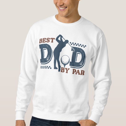 Bester Vater Durch Par Sweatshirt (Vorderseite)