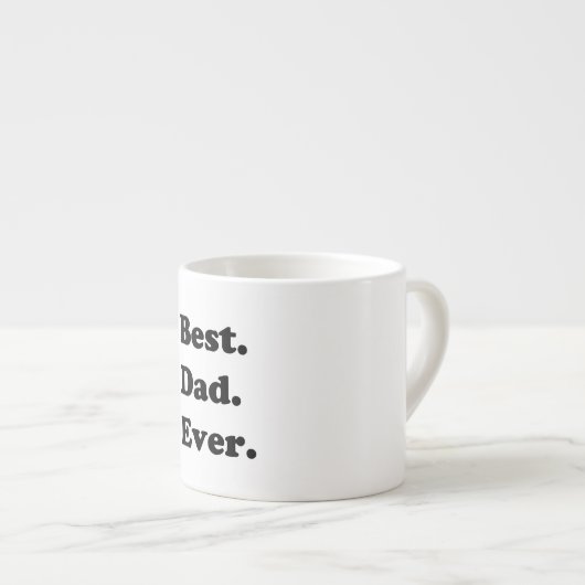 Bester Vater Espressotasse (Vorderseite Rechts)