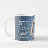 Bester Vater EVENT Modernes, individuelles Foto Kaffeetasse (Links)