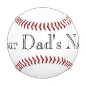 Bester Vater Ever Baseball HAMbyWG (Rückseite)