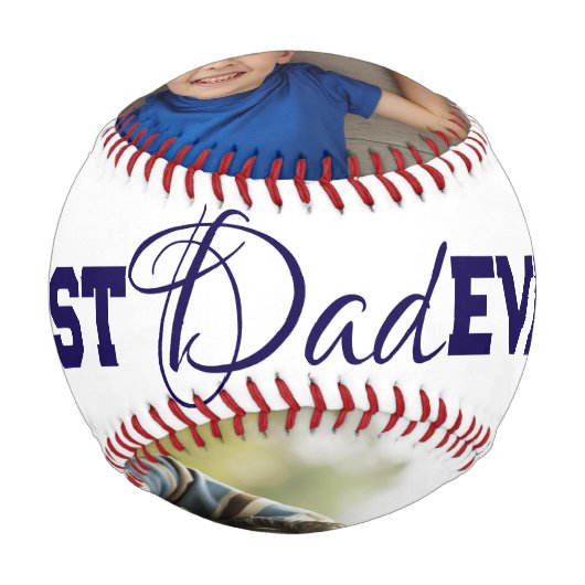 Bester Vater ever, Frohen Vatertag Baseball (Rückseite)