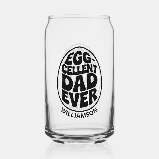 Bester Vater Ever Funny Vathers Tagesgeschenk für Dosenglas (Vorderseite)