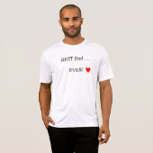 Bester Vater EVER - T - Shirt (Vorne ganz)