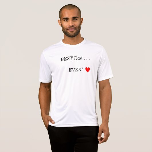 Bester Vater EVER - T - Shirt (Vorne ganz)
