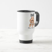 Bester Vater Ever Tasse – Personalisierter Vaterta (VorderseiteRechts)