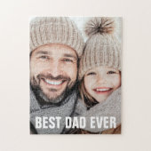 Bester Vater ever zum Vatertag Foto Puzzle (Vertikal)