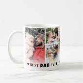 Bester Vater Foto-Collage Kaffeetasse (Links)