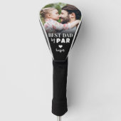 Bester Vater Foto Golf Headcover (Vorderseite)