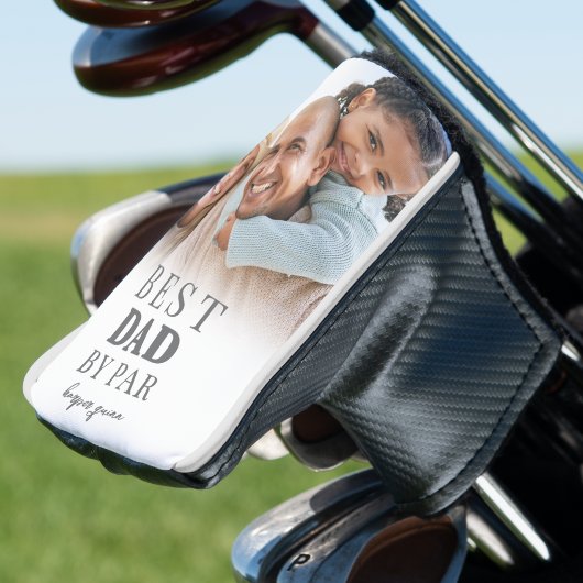 Bester Vater Foto Vater Golf Headcover