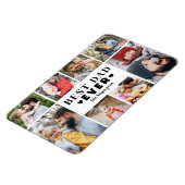 Bester Vater Fotocollage Magnet (Linke Seite)
