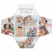 Bester Vater FotoCollage Vater Fußball (Flach)