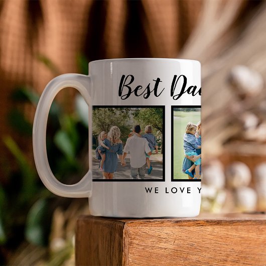 Bester Vater! Fotos Collage Kaffeetasse