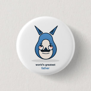 Bester Vater Fuchs der Welt Button