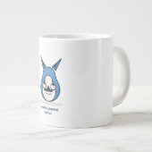 Bester Vater Fuchs der Welt Jumbo-Tasse (Vorderseite Rechts)