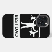 Bester Vater - Funny iPhone Case Hülle (Rückseite (Horizontal))