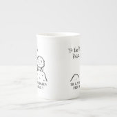 Bester Vater Funny Sheep Sprichwort a Pub Porzellantasse (Vorderseite)