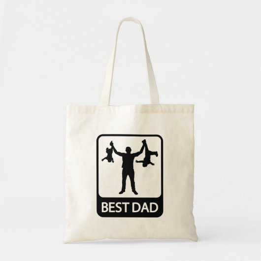 Bester Vater - Funny Vatertag Tasche (Vorne)