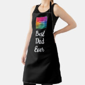 Bester Vater für benutzerdefinierbare Textvorlage Schürze (InSitu)