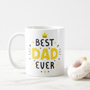 Bester Vater für Black & Yellow-Kaffee Kaffeetasse