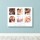 Bester Vater für Foto Leinwanddruck (Insitu (Holzboden))