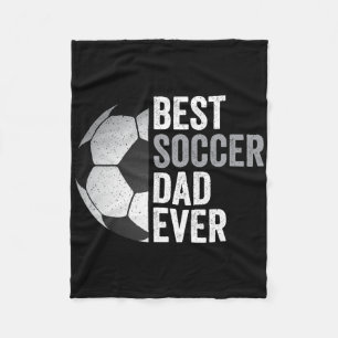 Bester Vater für Fußball je Vater &# s Day Soccer Fleecedecke
