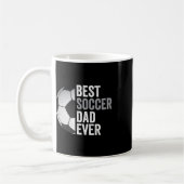 Bester Vater für Fußball je Vater &# s Day Soccer Kaffeetasse (Links)
