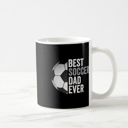 Bester Vater für Fußball je Vater &#; s Day Soccer Kaffeetasse (Rechts)