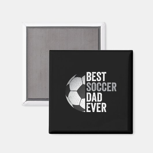 Bester Vater für Fußball je Vater &#; s Day Soccer Magnet (Vorderseite/Rückseite)