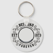 Bester Vater für Geburtstag Schlüsselanhänger (Rückseite)