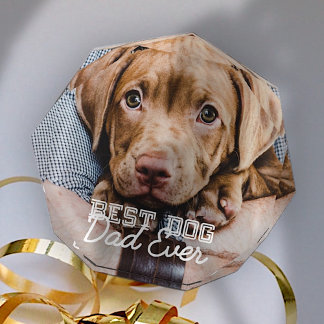 Bester Vater für Hunde je Modernes Haustier Fotoblock