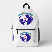 Bester Vater für immer Tasche Schule (Vorderseite)