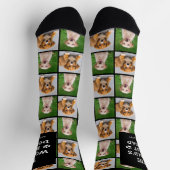 Bester Vater für individuelles Heimfotocollage Socken (Oben)