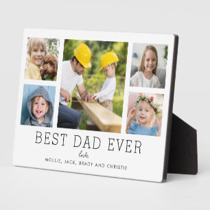 Bester Vater für jede 5-Foto-Produktfamilie Collag Fotoplatte
