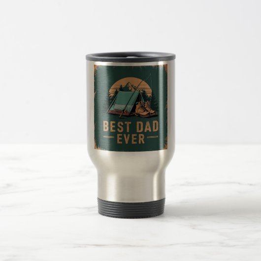 Bester Vater für jedes Camping Reisebecher (Mittel)