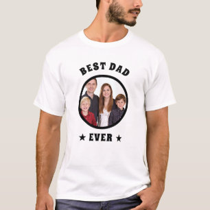 Bester Vater für jedes Personalisierte Foto für ei T-Shirt