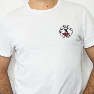 Bester Vater für Katzen je benutzerdefiniertes Fot T-Shirt