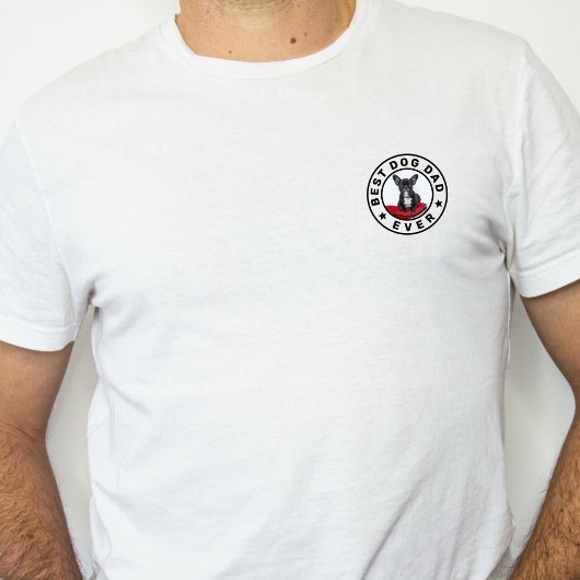 Bester Vater für Katzen je benutzerdefiniertes Fot T-Shirt