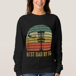 Bester Vater für Par Funny Disc Golf Geschenk für Sweatshirt