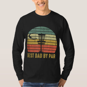 Bester Vater für Par Funny Disc Golf Geschenk für  T-Shirt