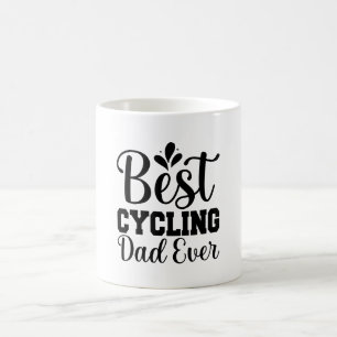 Bester Vater für Radfahrer je Vatertag Kaffeetasse