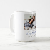 Bester Vater für Vatertag benutzerdefiniertes Foto Kaffeetasse (Vorderseite Links)