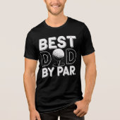 "Bester Vater für weit - Einzigartige T - Shirt-De Tri-Blend Shirt (Vorderseite)