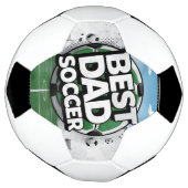 Bester Vater Fußball Graffiti Väter Tag Fußball Ba (Gedreht)