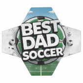 Bester Vater Fußball Graffiti Väter Tag Fußball Ba (Flach)