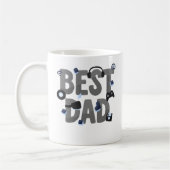 BESTER VATER Gaming-Vater Grafik Kaffeetasse (Links)